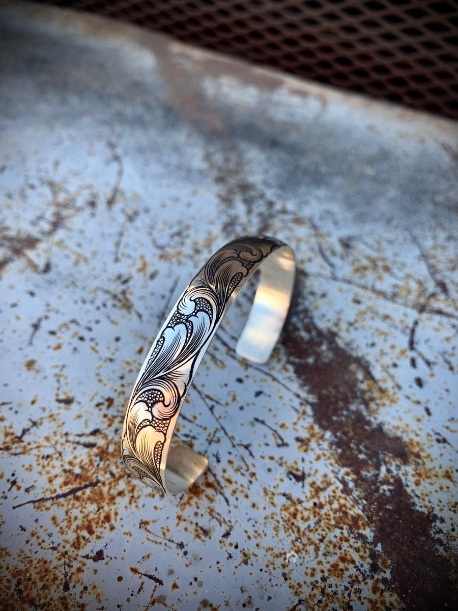 Custom Western bracelets Ferris Silver Works