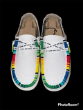 Custom Beaded Slip-On Shoes