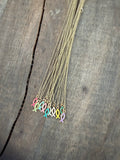 Faith in Color Fish Necklace