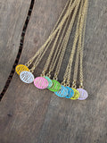 WWJD in Color Necklace