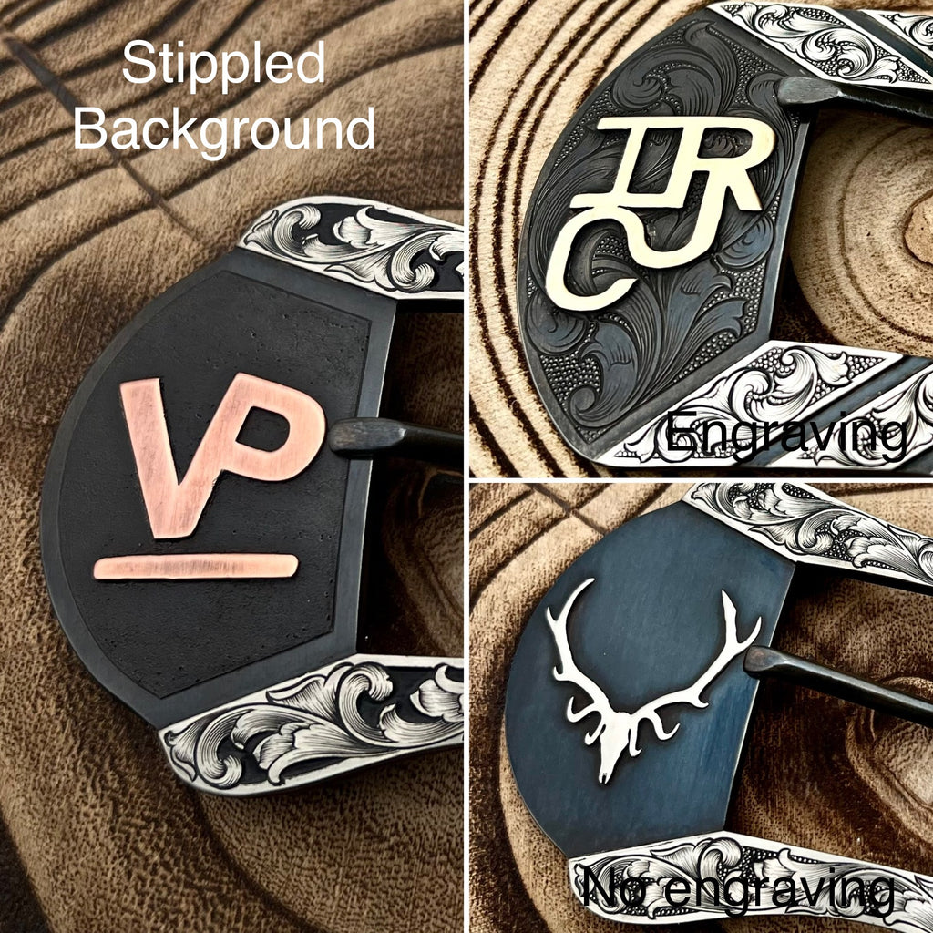 Custom Western Belt Buckle Builder – Ferris Silver Works