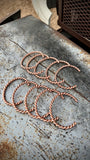 Twisted Copper Cuffs